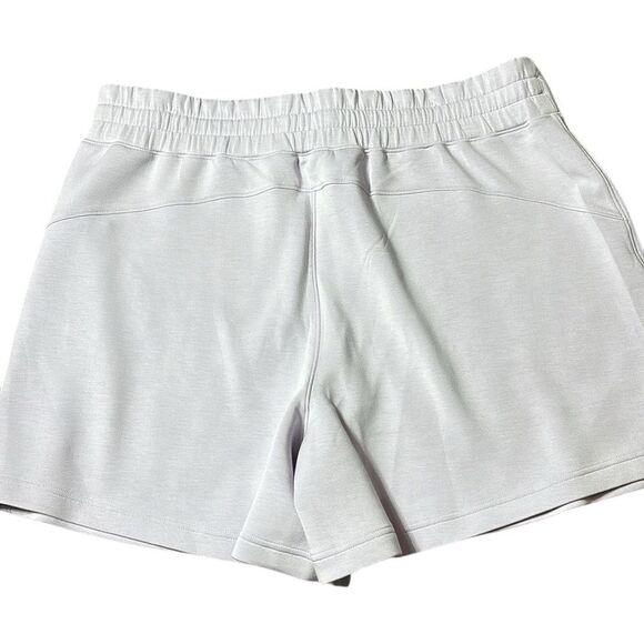 Spanx women’s 2x air essentials modal purple high waisted drawstring shorts - Picture 4 of 5